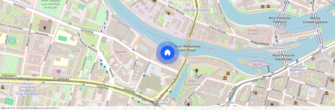 ul. gen. Władysława Sikorskiego, Szczepin, Stare Miasto, Wrocław, dolnośląskie