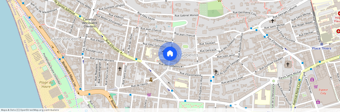 Quartier les Gobelins, rue Foubert, 76600, Le Havre