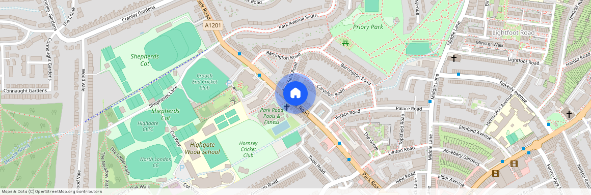 Park Road, Crouch End, N8