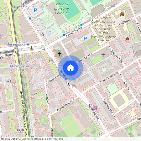 ul. Bonifraterska, Nowe Miasto, Śródmieście, Warszawa, mazowieckie