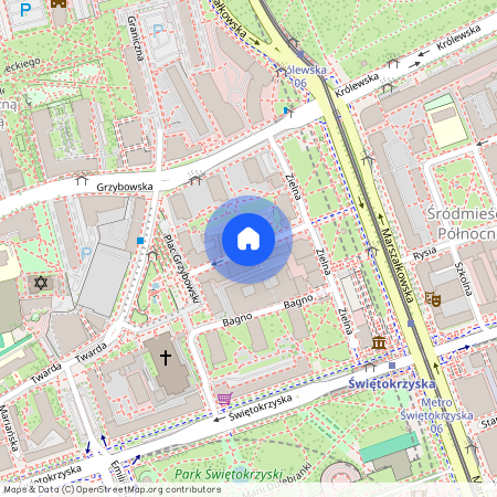 ul. Próżna, Śródmieście Północne, Śródmieście, Warszawa, mazowieckie