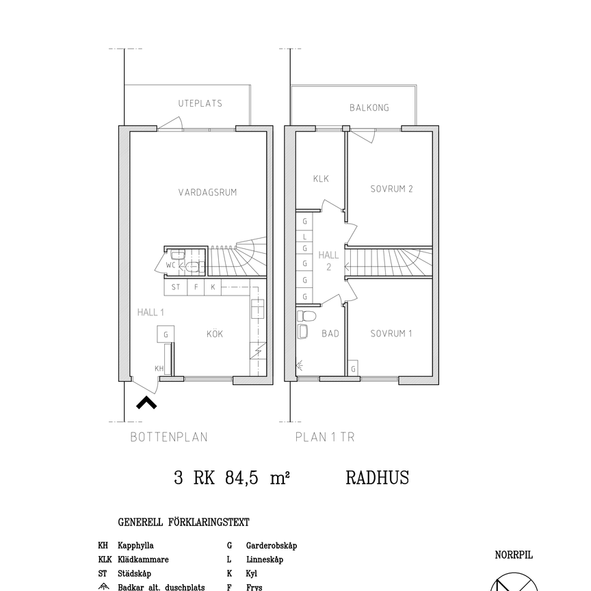 Vretasvägen 57 J, våning None - Foto 2