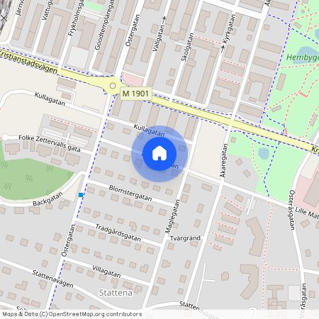 Paradisgatan, Hässleholm