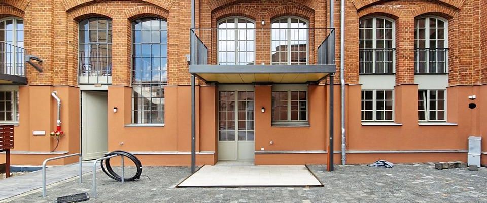 ERSTBEZUG sanierte Papierfabrik | EG-Whg. mit Nordwest-Terrasse, Duschbad, Abstellraum u.v.m. - Foto 1