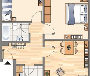 3-Zimmer-Wohnung in Dortmund Innenstadt-Nord - Photo 4