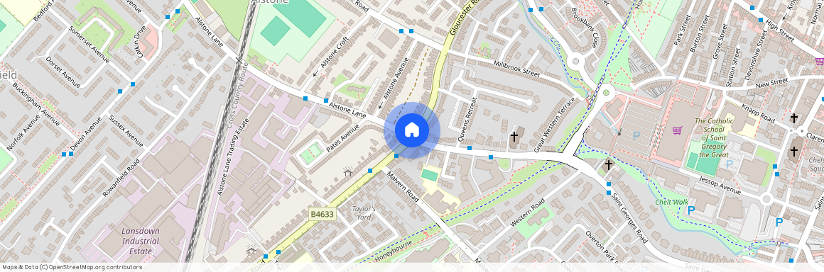 Off Gloucester Road, GL51