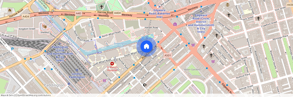 Praed Street Paddington W2, London, W2