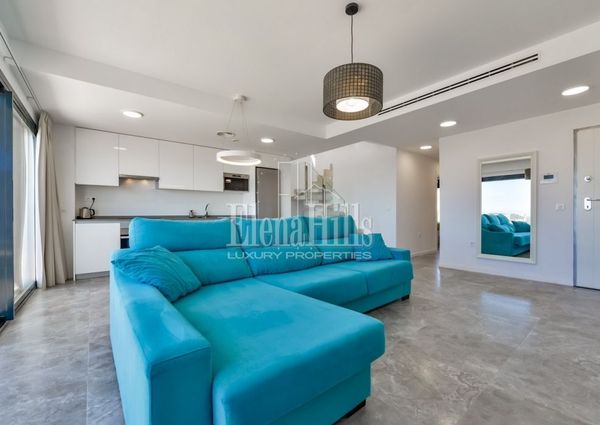 Modern duplex with sea views in Sierra Cortina, Finestrat, Benidorm, Alicante