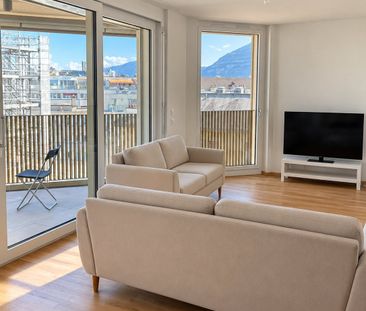 6 pièces 132 m2, 7e étage, 4 chambres, 2 balcons, vue Salève - Foto 2
