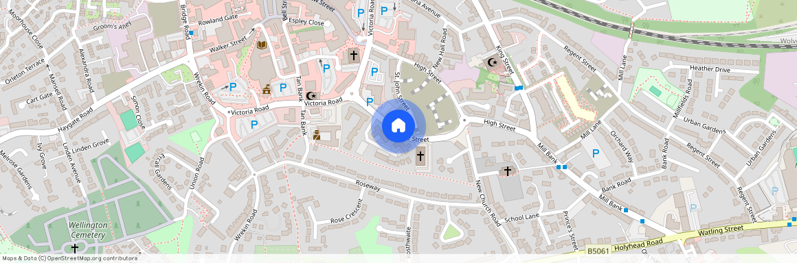 Glebe Street, Wellington, Telford, Shropshire, TF1