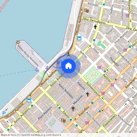 Αγίου Ανδρέου, 49-51, Πάτρα, 26221, Ελλάδα (26221), Πάτρα - Κέντρο (Πάτρα)