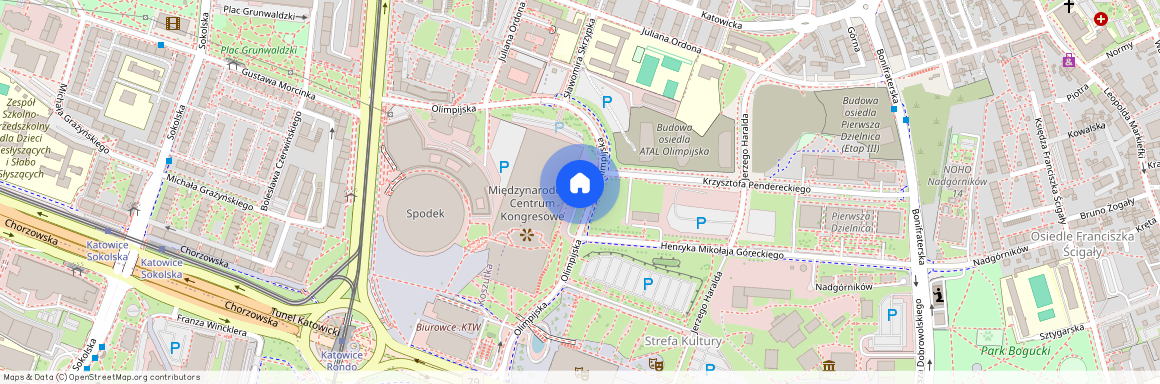 ul. Olimpijska, Bogucice, Katowice, śląskie