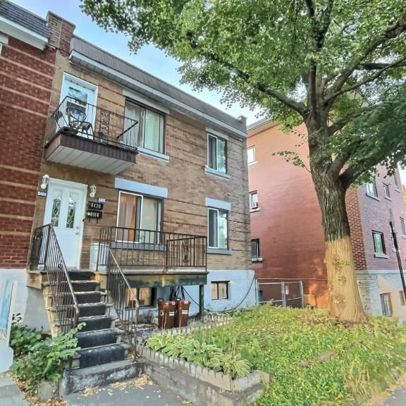 4½ – 2 chambres fermées, duplex tranquille, Parc-Extension - Photo 1
