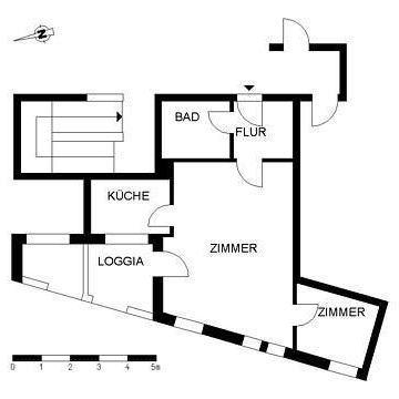 Schöner Wohnen: interessante 1,5-Zimmer-Single-Wohnung (WBS) - Photo 1