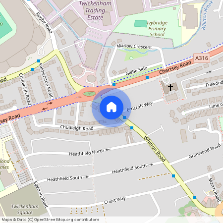 Whitton Road, Top Floor Flat, Twickenham, Middlesex, TW1