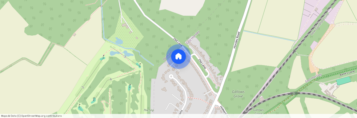 Old Lane Gardens, Cobham, Surrey, KT11