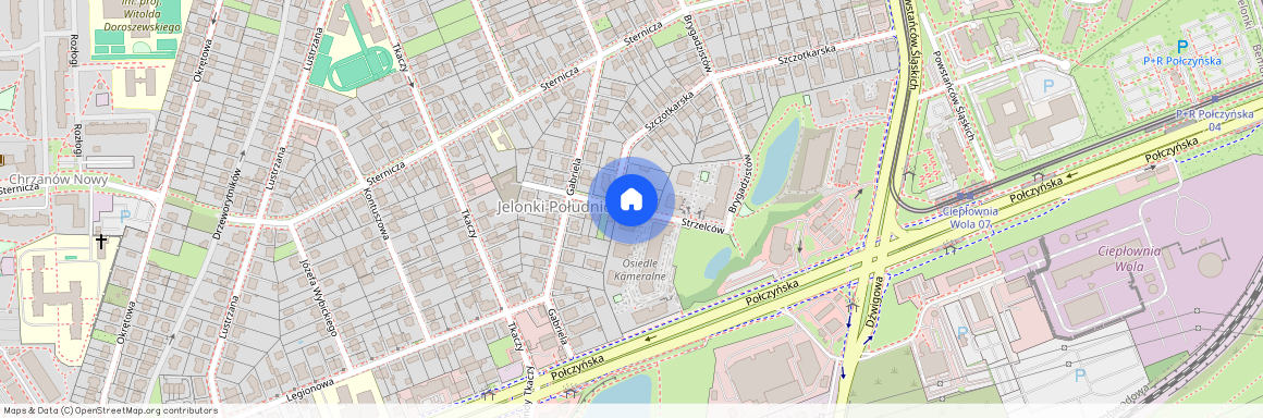 ul. Strzelców, Jelonki Południowe, Bemowo, Warszawa, mazowieckie