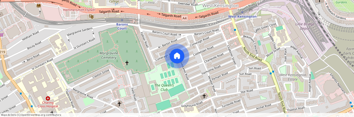 Gledstanes Road, W14