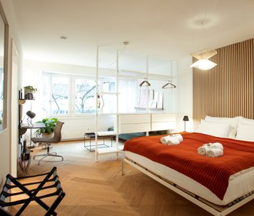 Stilvolle möblierte 1.5-Zimmer-Wohnung in Kleinbasel – ruhig zum Ho... - Foto 5