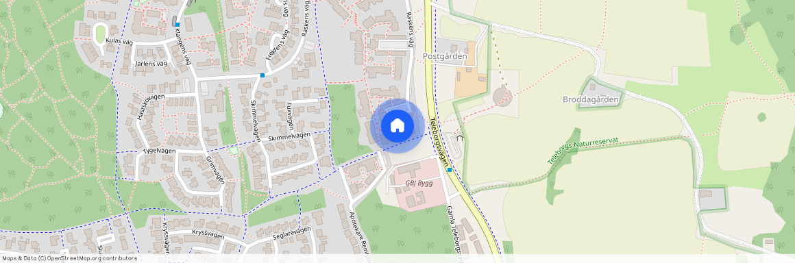 Teleborg, Växjö, Kronoberg, Raskens väg 189