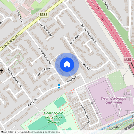 2A Mayfield Close, Addlestone, Surrey, KT15