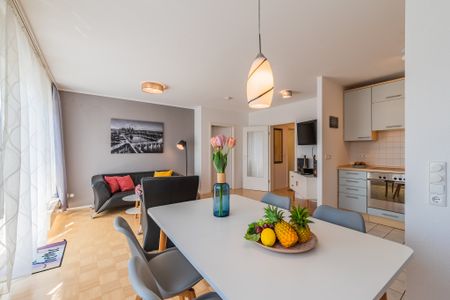 City-Residence: Moderne gemütliche 2-Zimmer Wohnung Balkon und Tiefgaragenplatz, fußläufig zum Main - Photo 5