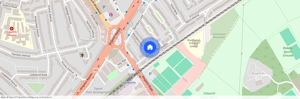 Donald Woods Gardens, Surbiton KT5