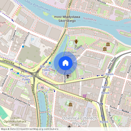 pl. Jana Pawła II, Stare Miasto, Stare Miasto, Wrocław, dolnośląskie