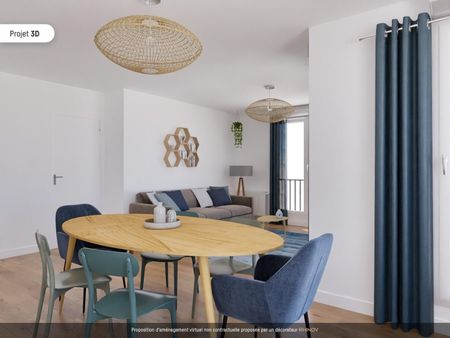 location Appartement T4 DE 81.5m² À BOBIGNY - Photo 3