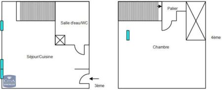 Appartement à louer 2 pièces 33.59m² - Photo 5