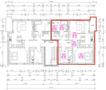 Exklusive 3-Zimmer-Wohnung mit Fernblickbalkon für Singles oder Paare - Photo 3