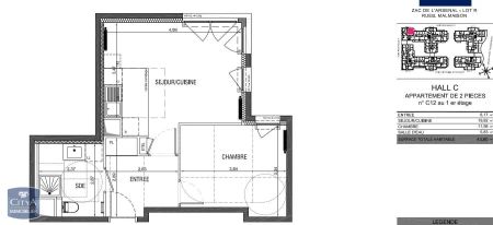 Appartement à louer 2 pièces 43.8m² - Photo 5