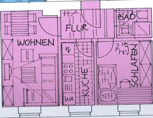 Frei ab 1.12.25 - im 1.OG + Bad mit Dusche + Laminat + Abstellraum - Photo 1