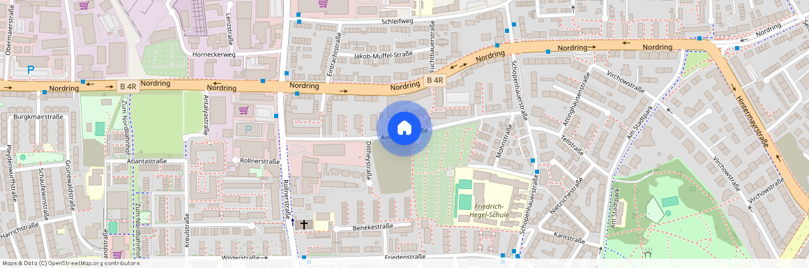 Avenariusstraße, 90409 Nürnberg (Mittelfr) - Nordstadt