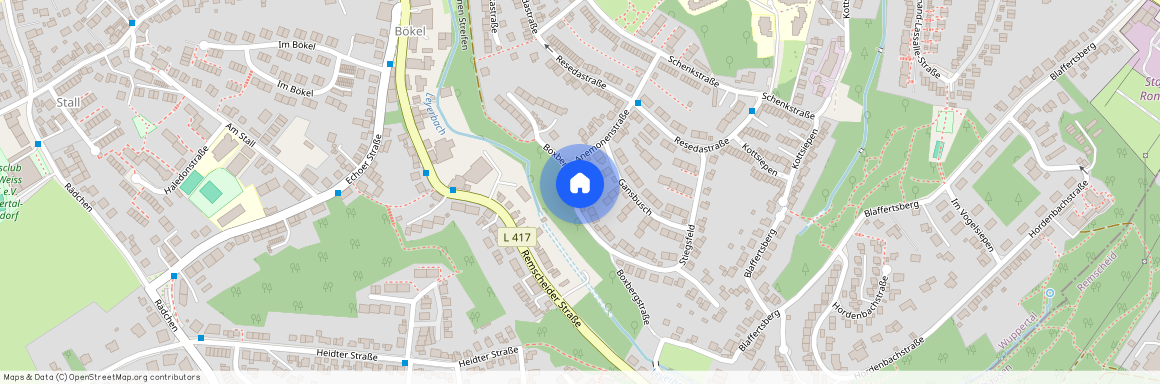 Boxbergstraße 75, 42369 Wuppertal OT Ronsdorf