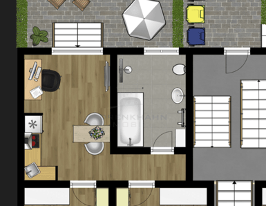 Moderne, helle 2,5 Zimmerwohnung - Einbauküche, Einbauspots, Balkon - Foto 1