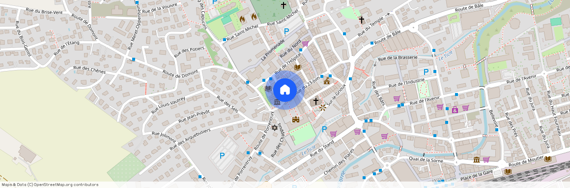 Rue Du 23 -Juin 48, 2800 Delémont