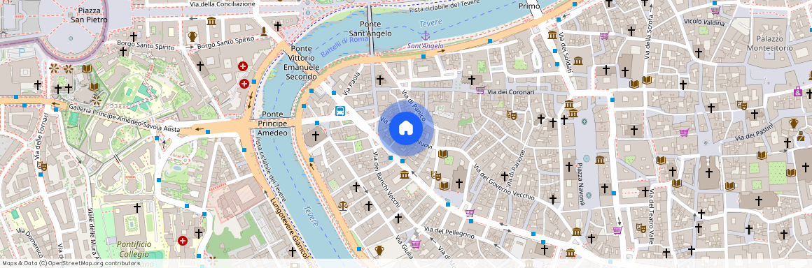 Via dei Banchi Nuovi, Roma, RM, Italia, .ROMA