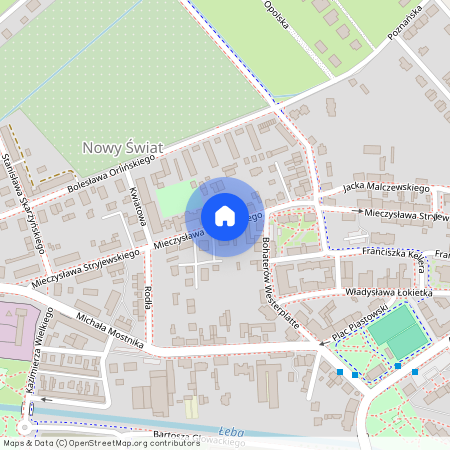 ul. Mieczysława Stryjewskiego, Lębork, lęborski, pomorskie