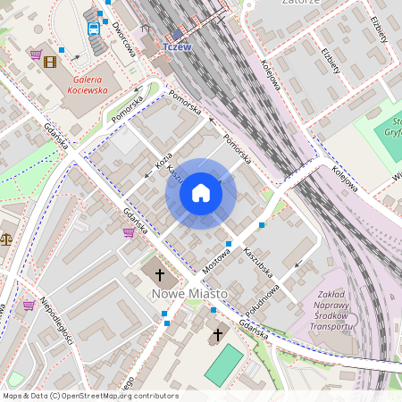 ul. Kaszubska, Tczew, tczewski, pomorskie