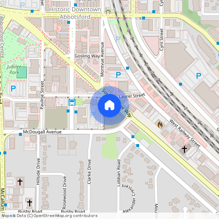 $1700 Property Location #306 33816 South Fraser Way Abbotsford, BC, V2S 2C5 Canada