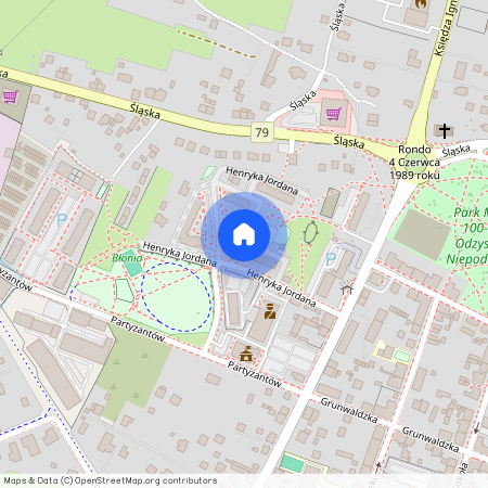 ul. Henryka Jordana, Chrzanów, Chrzanów, chrzanowski, małopolskie