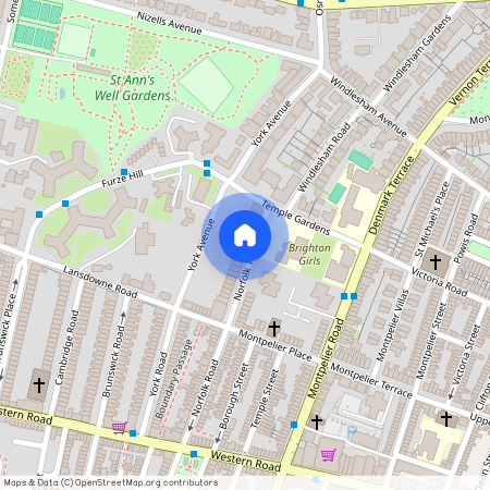 Norfolk Terrace, Brighton, East Sussex