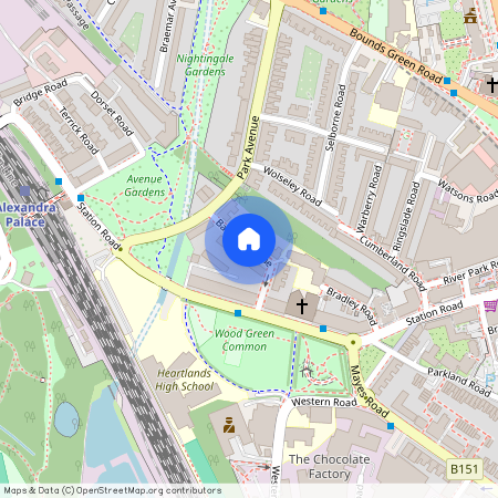 Barratt Avenue, N22, Wood Green, London, N22