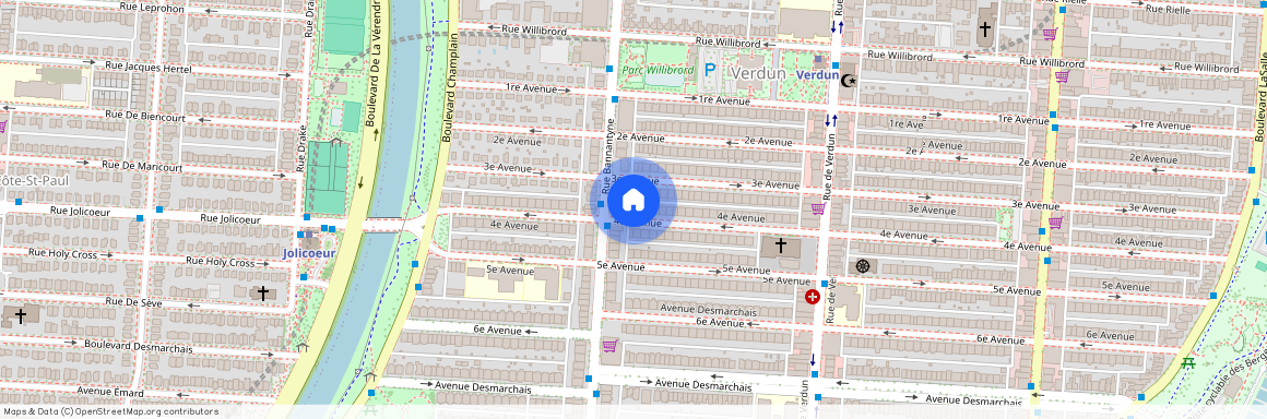 857 4e Avenue, Montréal (Verdun/Île-des-Soeurs), H4G2Y5