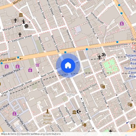 Paramount House, 168 Wardour Street, London, Greater London, Soho, W1F