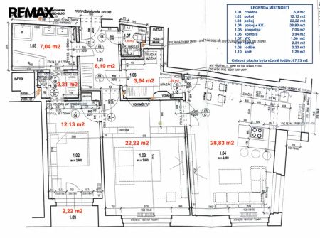 Světlý 3+kk s lodžií, 85 m - Photo 2