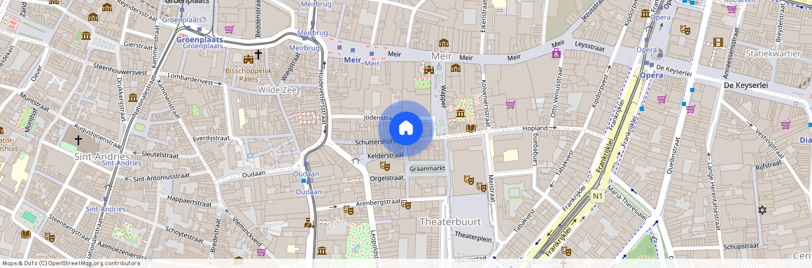 Schuttershofstraat, 43, 402, 2000, Antwerpen