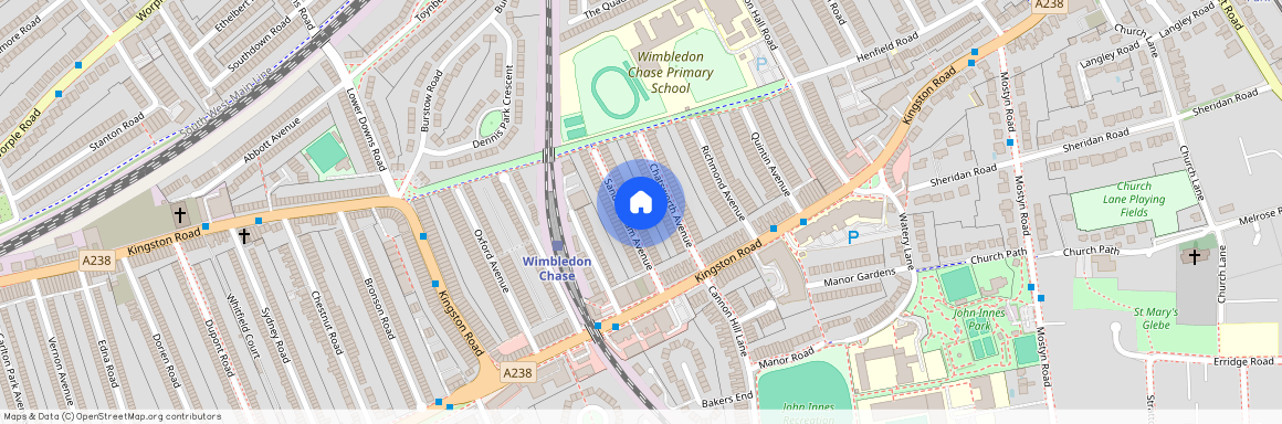 Chatsworth Avenue, Wimbledon, London, SW20