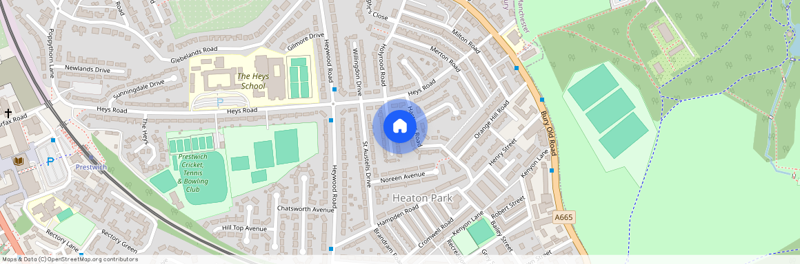 Holyrood Road, Prestwich, Manchester, M25